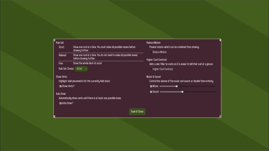 Accordion Solitaire screenshot