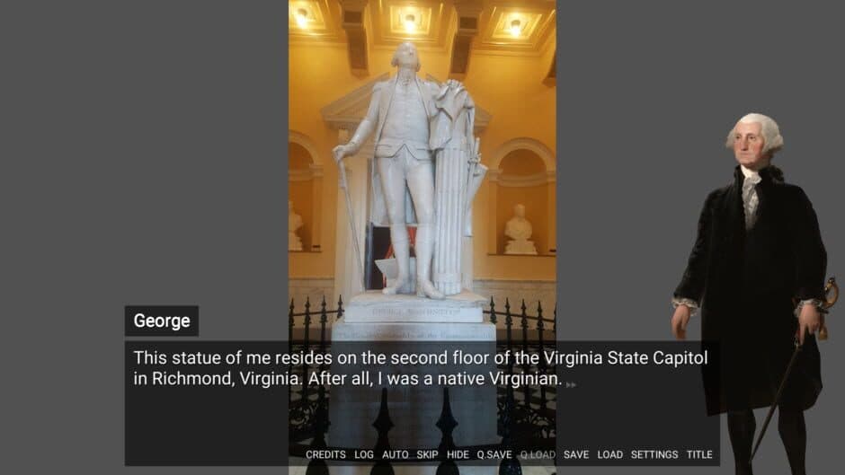 Important People of History: Presidents - George Washington screenshot