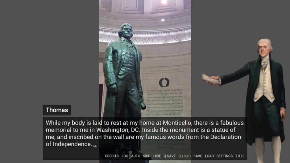 Important People of History: Presidents - Thomas Jefferson screenshot