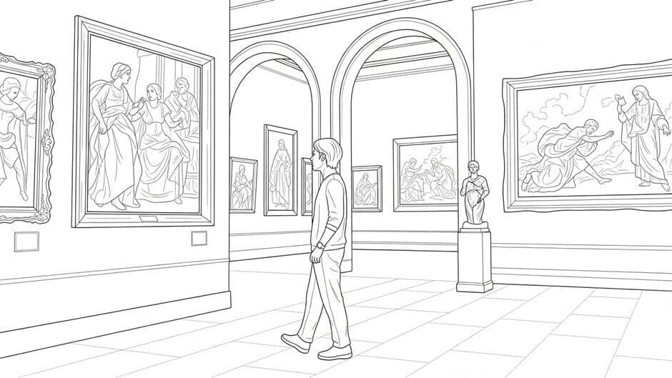 100 Cats Lost in Renaissance Gallery screenshot