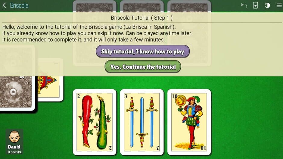 Brisca screenshot