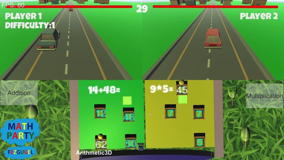 Math Party Fezgugel screenshot