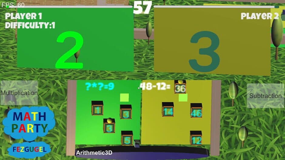 Math Party Fezgugel screenshot