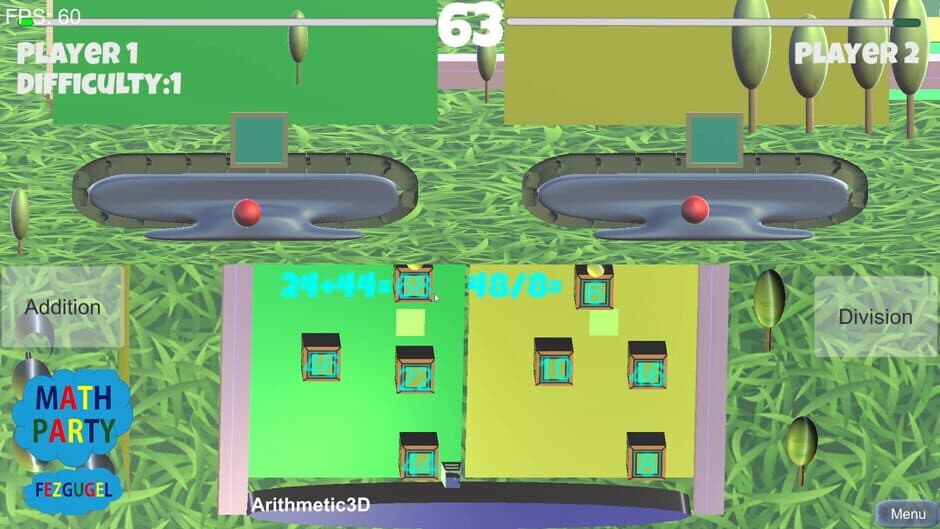 Math Party Fezgugel screenshot