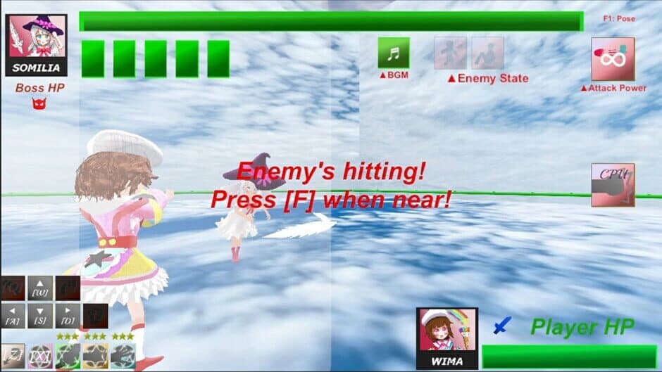 Wima Magicamia: Cute Girls Magic Battle 3DTPS screenshot