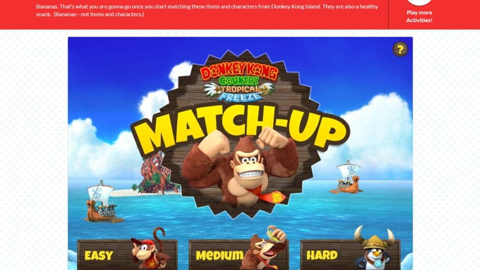 Donkey Kong Match-Up screenshot