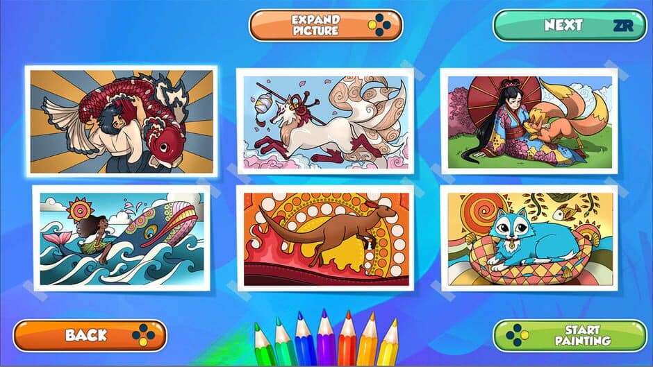 Coloring Book: Adventure Bundle - 90 Drawings screenshot