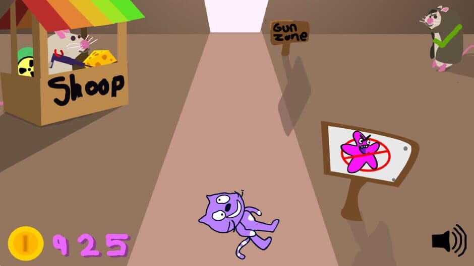 Cat With Gun screenshot