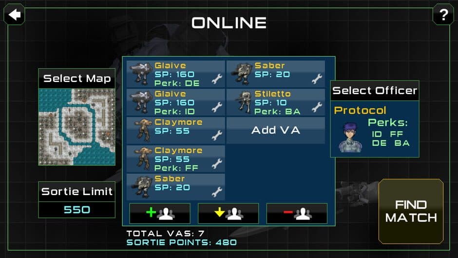 Metal Brigade Tactics Versus screenshot