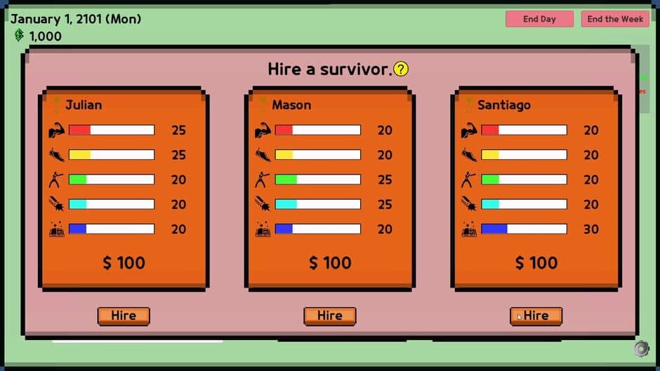 Battle Royale Manager screenshot