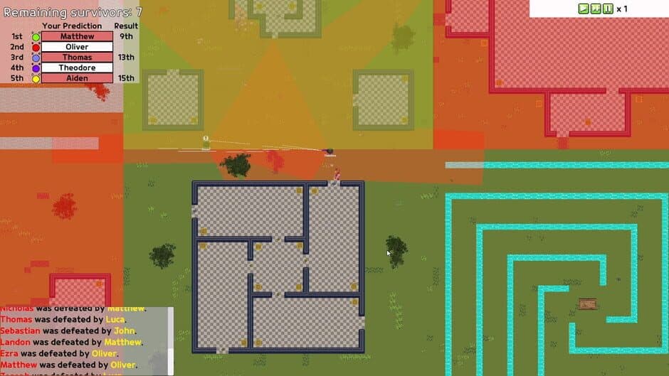 Battle Royale Manager screenshot