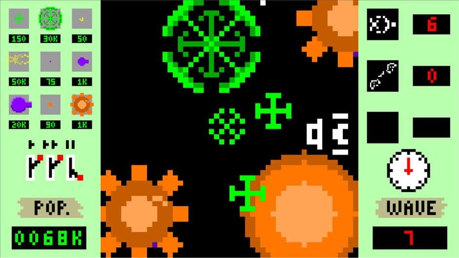 Spaceships and Cellular Automata screenshot