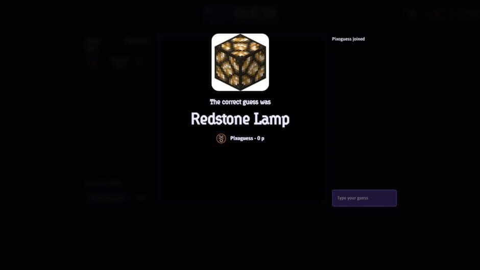 Pixoguess screenshot