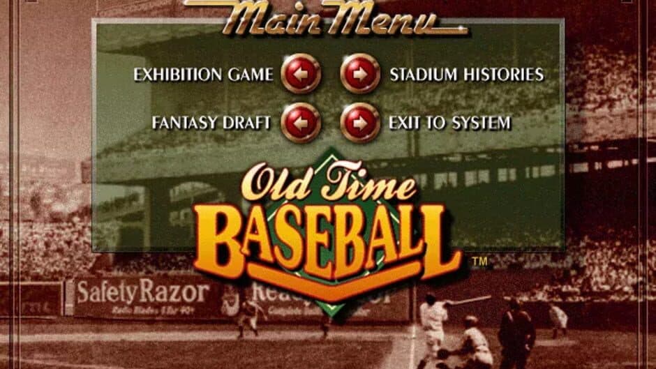 Old Time Baseball screenshot