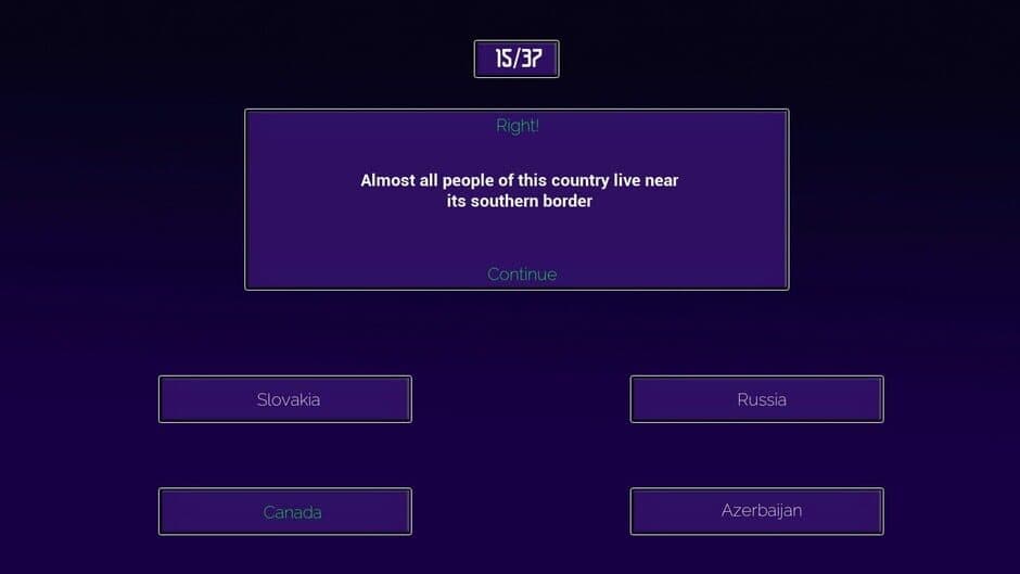 EQ: Countries screenshot