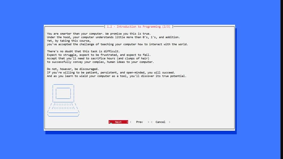 Learn Programming: Python - Retro screenshot