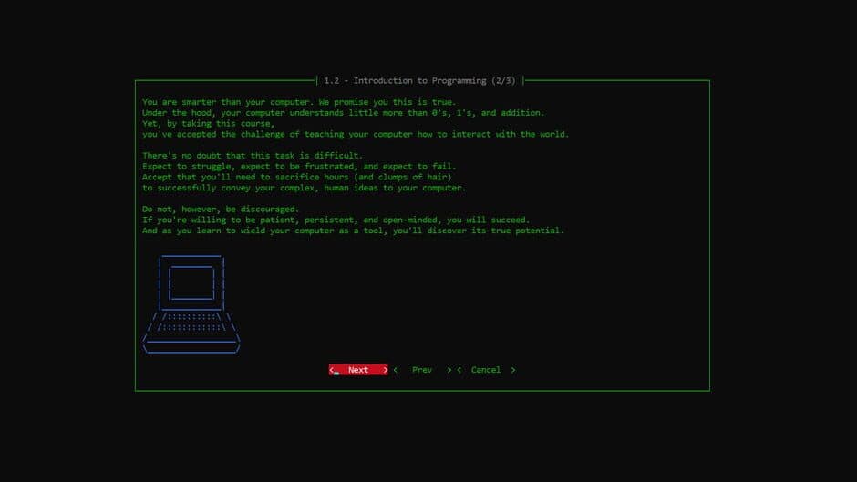 Learn Programming: Python - Retro screenshot
