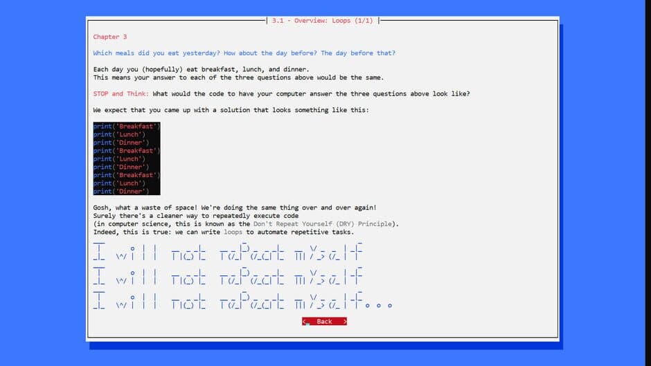 Learn Programming: Python - Retro screenshot