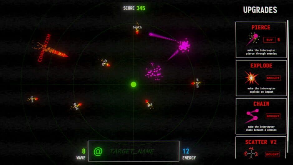 Type screenshot
