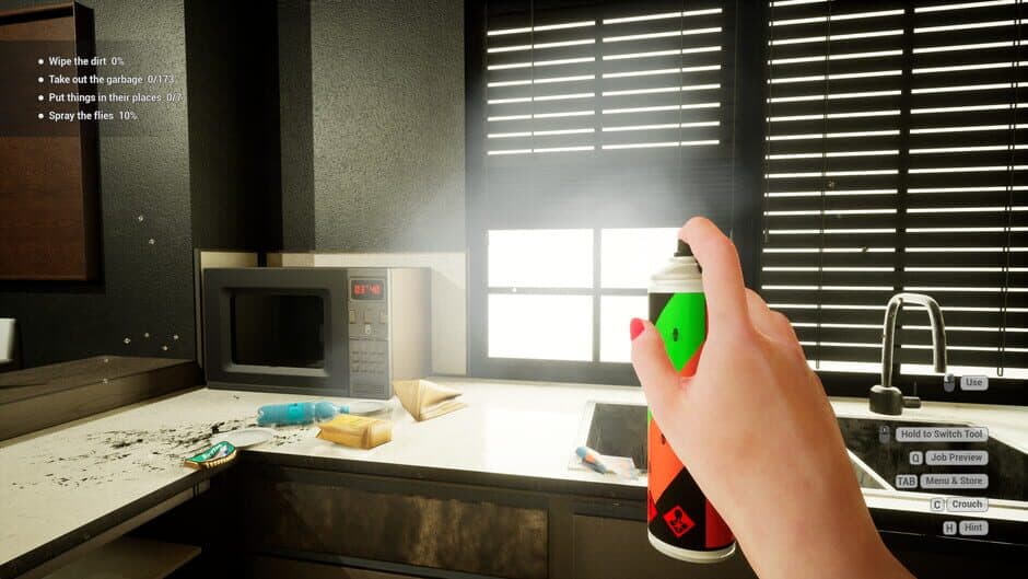 Cleaning Simulator screenshot