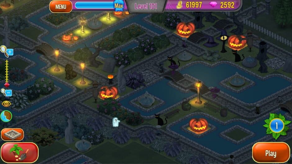 Queen's Garden: Halloween screenshot