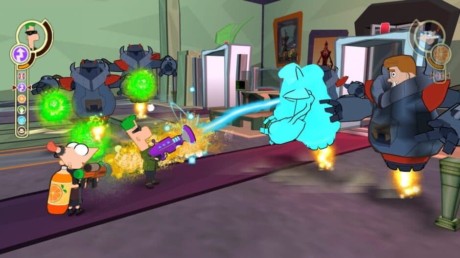 Phineas and Ferb: Across the Second Dimension screenshot
