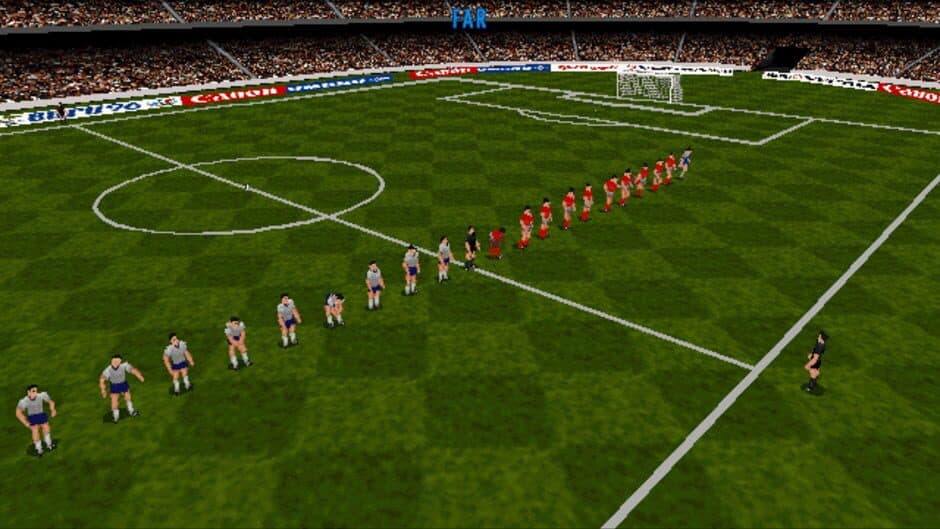 UEFA Euro 96 England screenshot