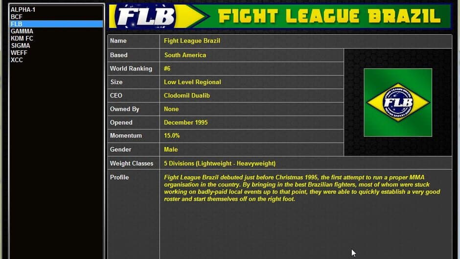 World of Mixed Martial Arts 3 screenshot