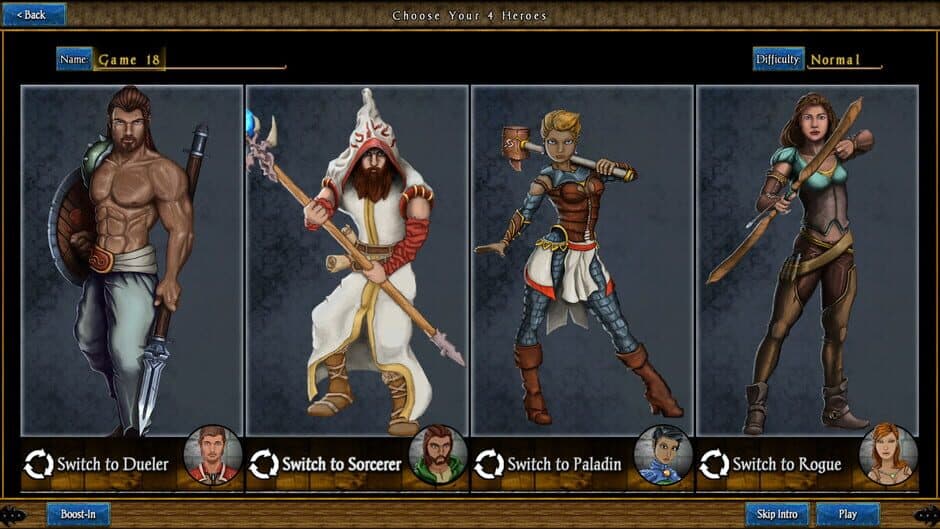 Heroes of Steel RPG screenshot