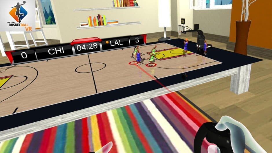 Tabletop Basketball VR screenshot