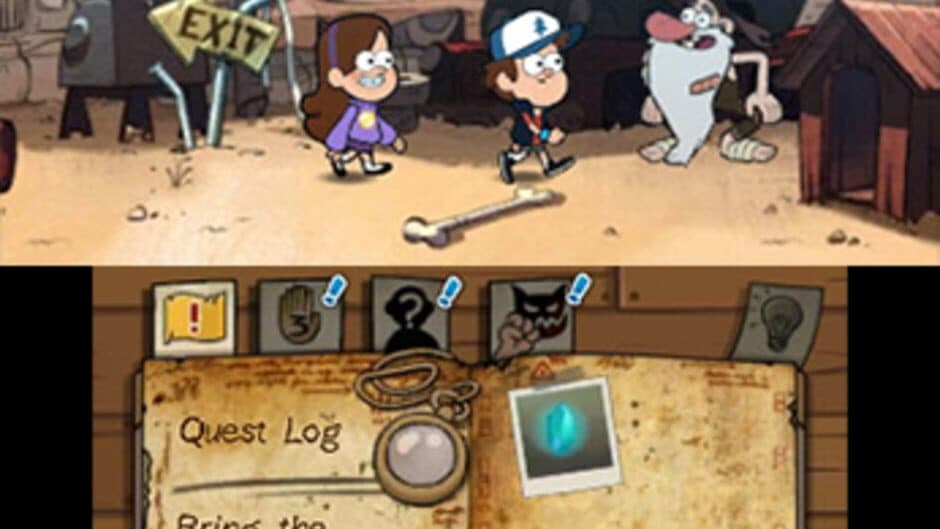 Gravity Falls: Legend of the Gnome Gemulets screenshot