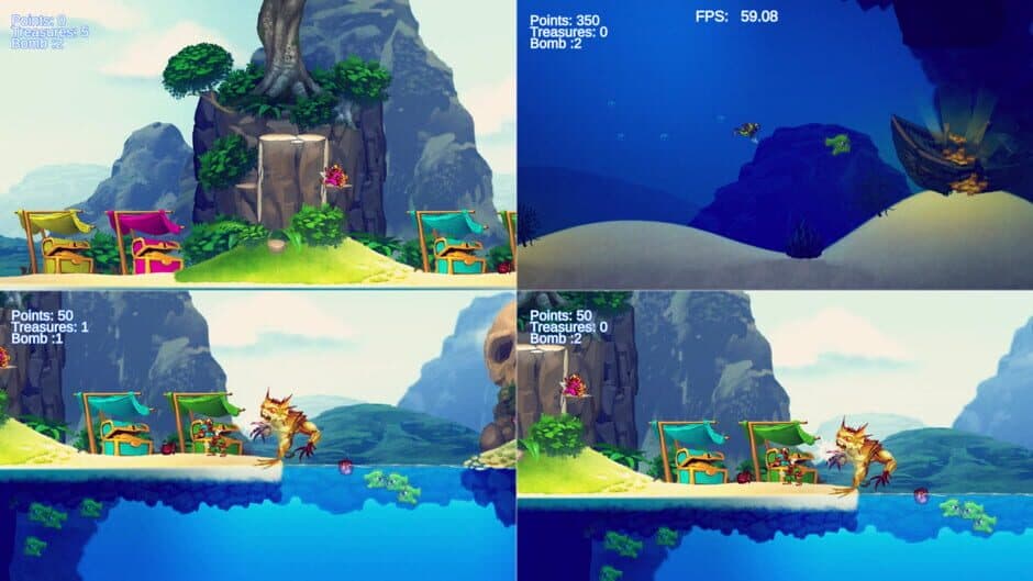 Aqua Lungers screenshot