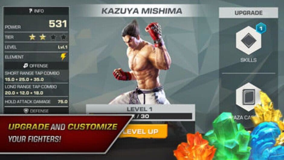 Tekken Mobile screenshot