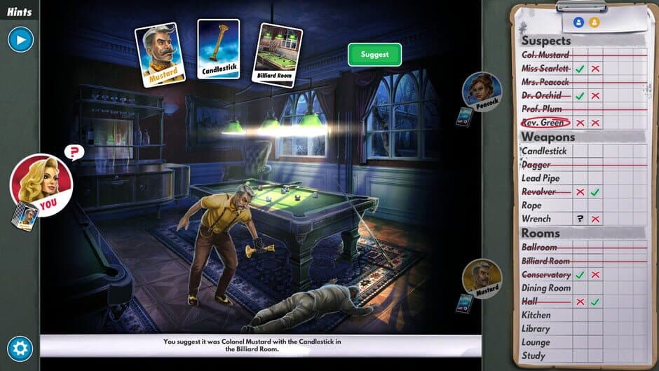 Clue/Cluedo: Classic screenshot