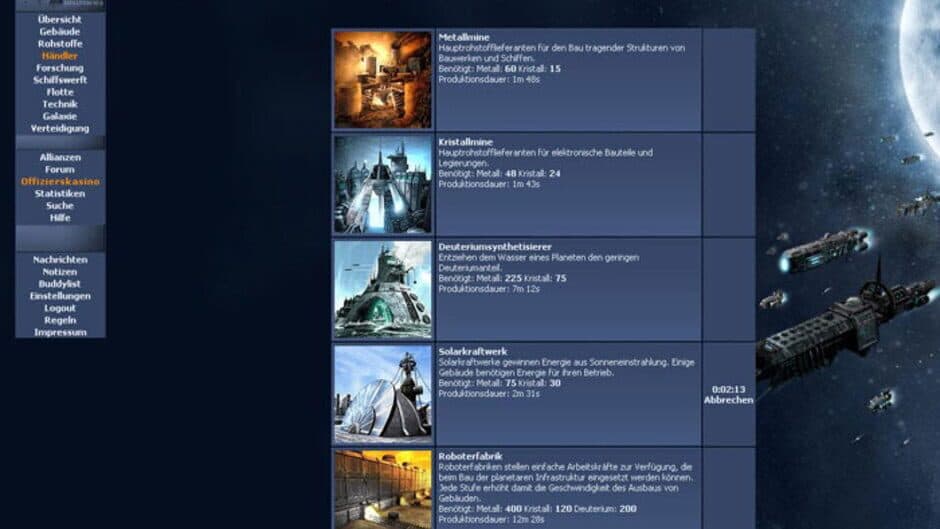 OGame screenshot