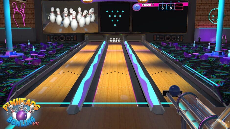 Pinheads Bowling VR screenshot