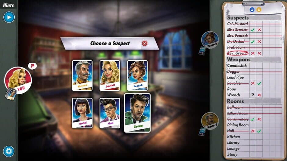 Clue/Cluedo: Classic screenshot