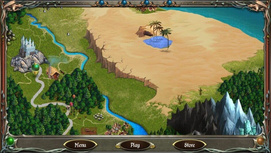 Legends of Solitaire: Curse of the Dragons screenshot